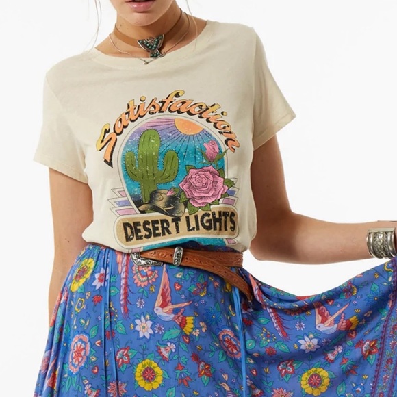 Spell & the Gypsy Collective ‘Satisfaction Desert Lights’ tee Size M - Picture 3 of 9